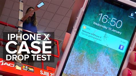 iPhone X case drop test: See the full